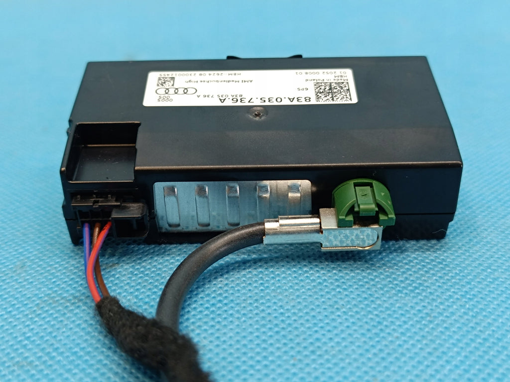 AUDI Q3 F3 SPORTBACK 1,5 TSI 110KW 2024R USB PORT SOCKET TYPE C 83A035736A