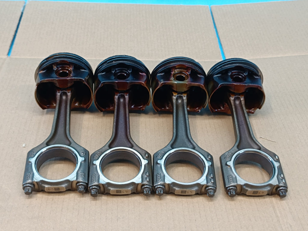 AUDI Q3 F3 SPORTBACK 2.0 TFSI 180KW 24R PISTON CONNECTING ROD 06N107065A 06H198401D