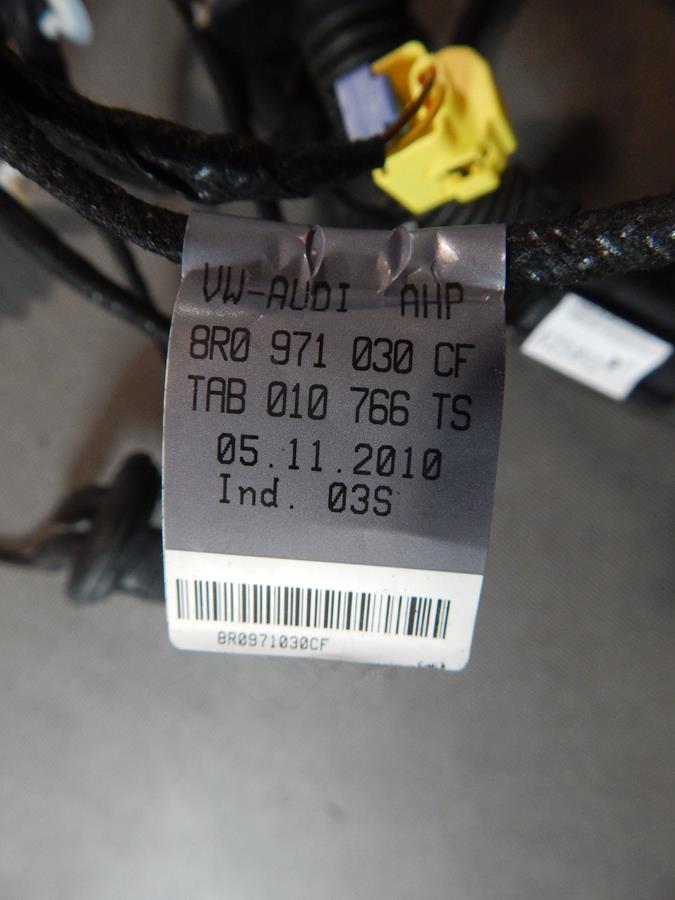 AUDI Q5 8R DOOR HARNESS RIGHT FRONT 8R0971030CF