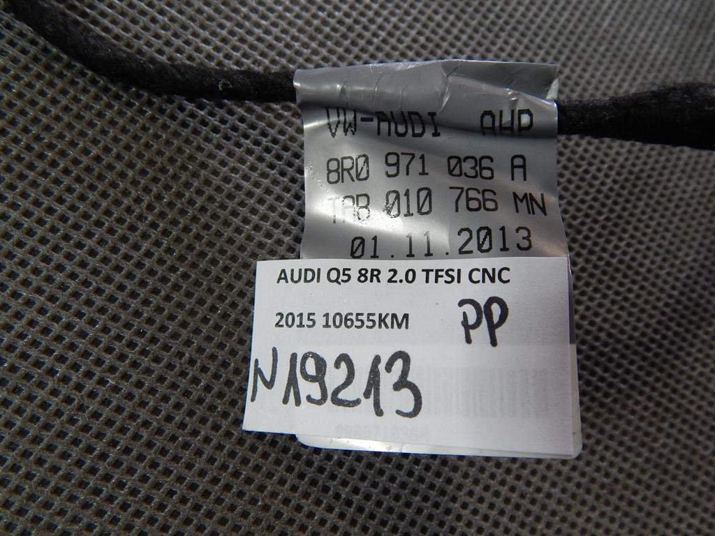 AUDI Q5 8R LIFT BEAM RIGHT FRONT 8R0971036A