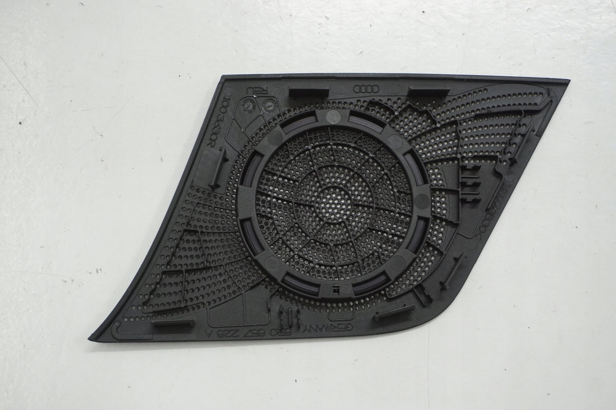 AUDI Q5 8R SPEAKER GRILLE RIGHT BANG&OLUFSEN 8R0857228A