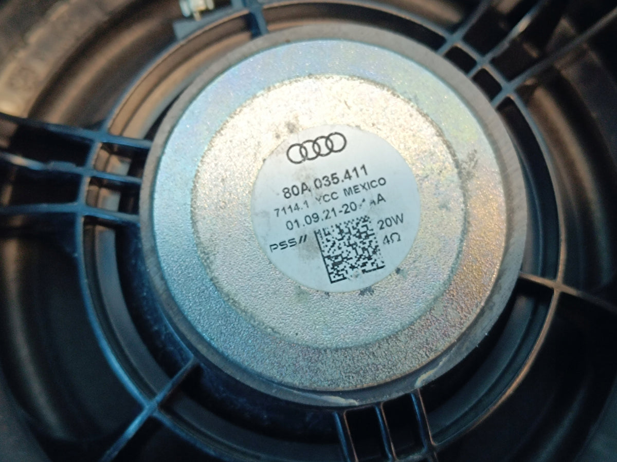 AUDI Q5 FY LIFT 2.0 TDI 150KW 2022 R DOOR SPEAKER LEFT RIGHT REAR 80A035411