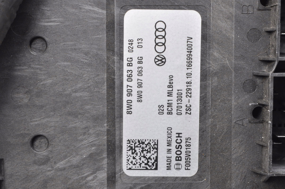 AUDI Q5 II 80A COMFORT CONTROLLER MODULE 8W0907063BG