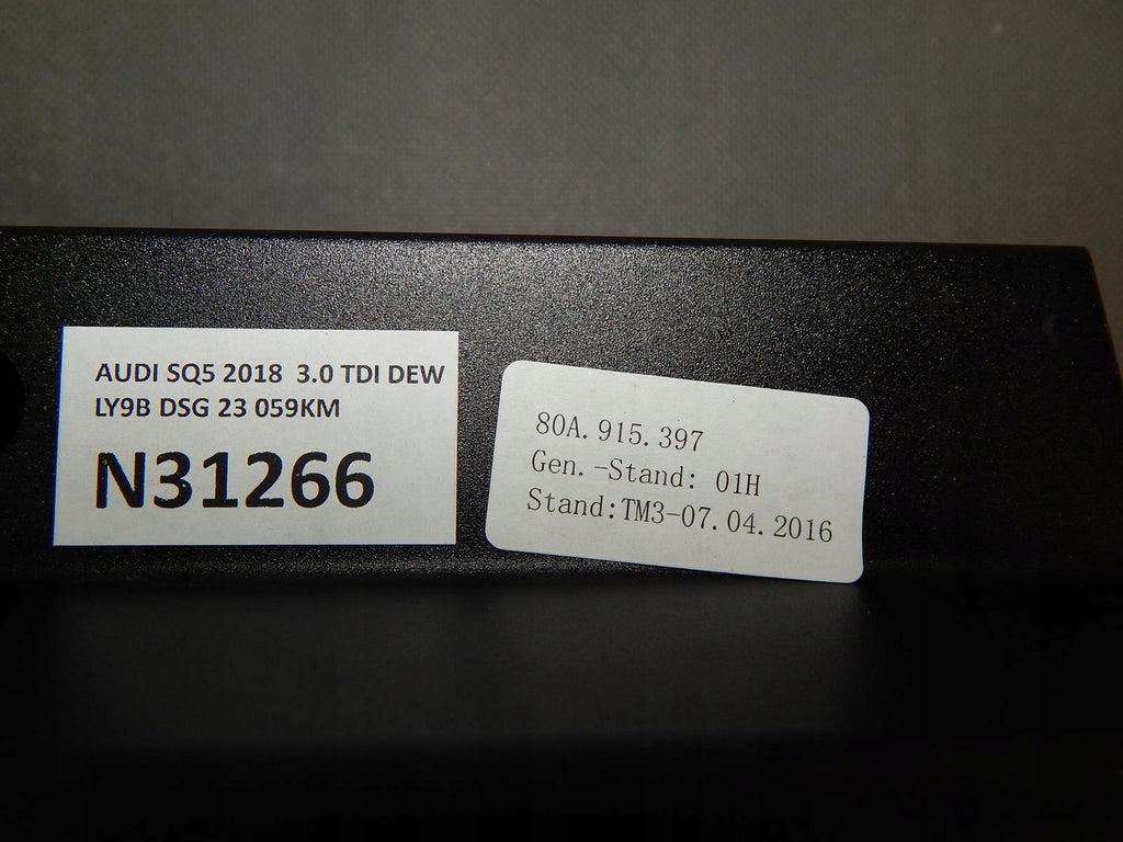 AUDI Q5 SQ5 II COVER 80A915397