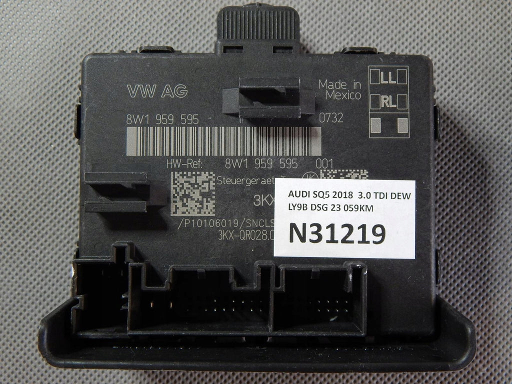 AUDI Q5 SQ5 II DOOR MODULE REAR 8IN1959595