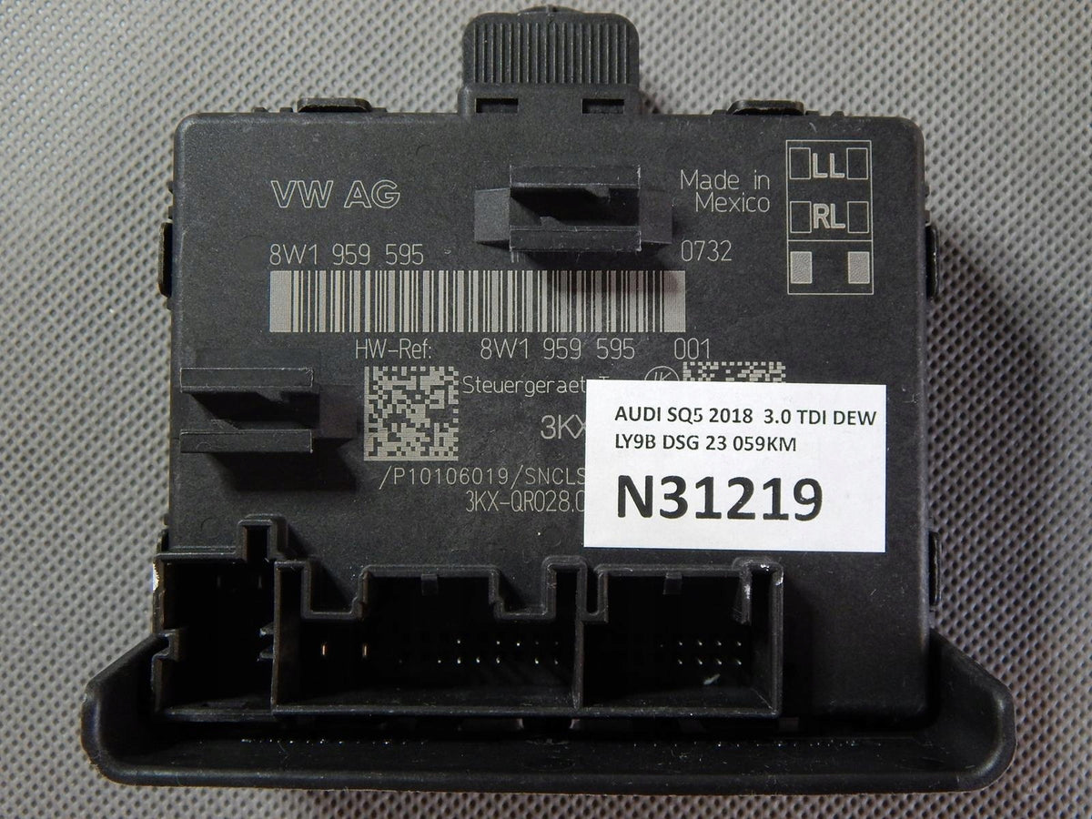 AUDI Q5 SQ5 II DOOR MODULE REAR 8IN1959595
