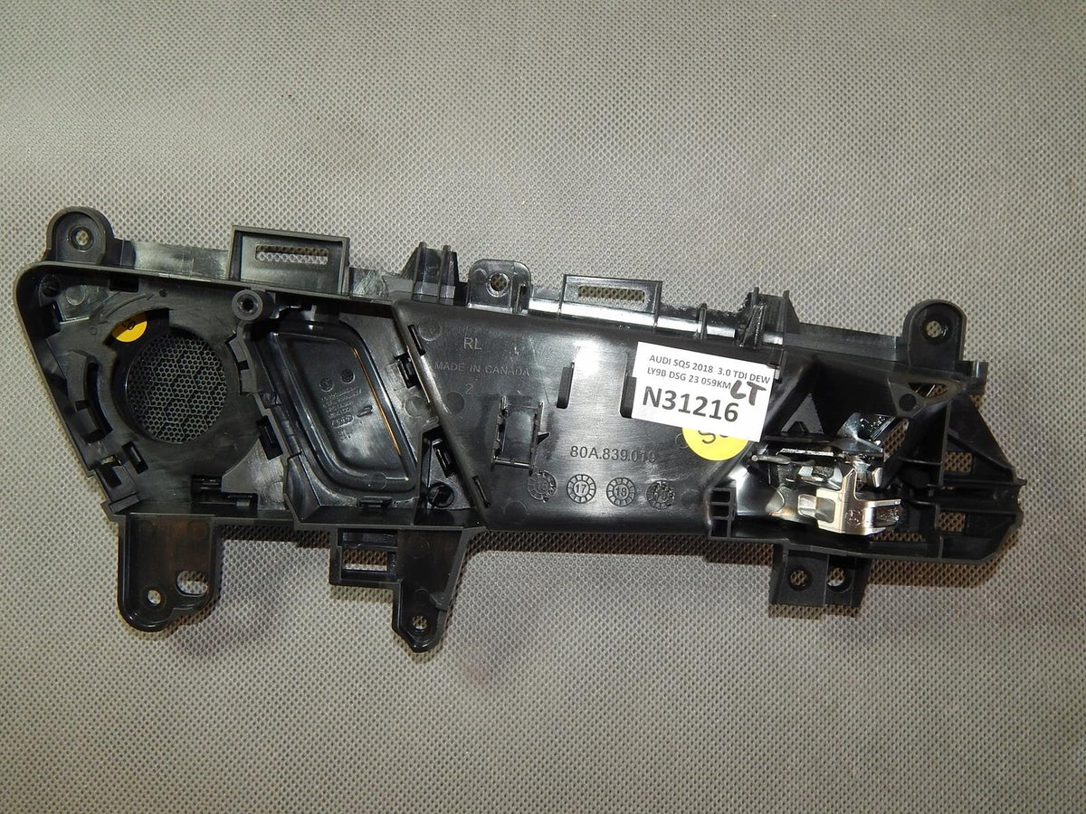 AUDI Q5 SQ5 II INTERIOR DOOR HANDLE LEFT REAR