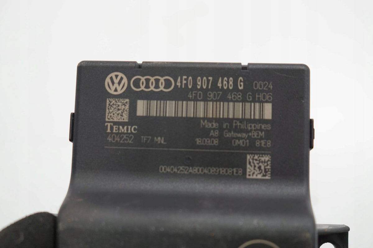 AUDI Q7 4L 08R GATEWAY CONTROLLER MODULE 4F0907468G