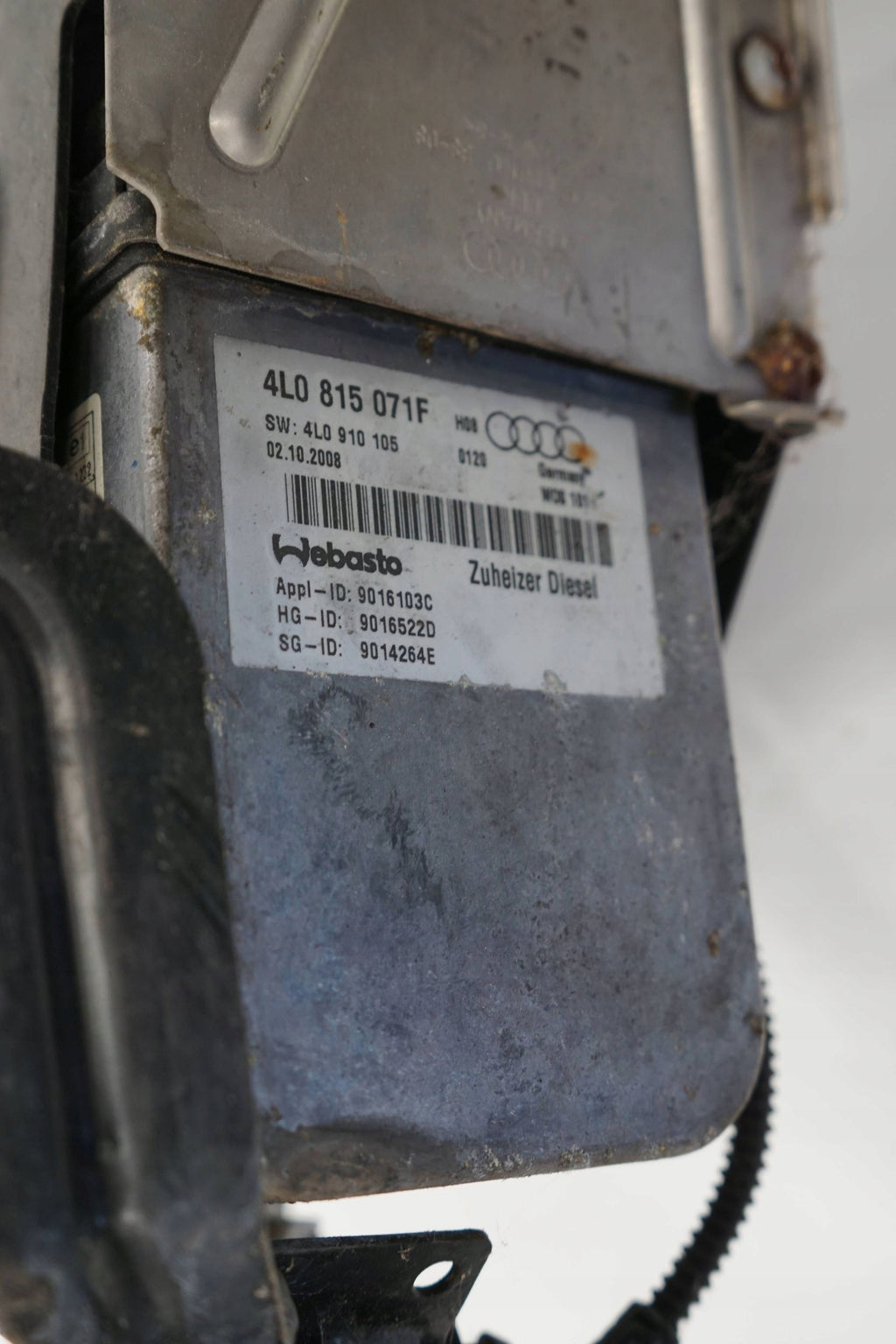 AUDI Q7 4L 08R PARKING HEATER WEBASTO 4L0815071F