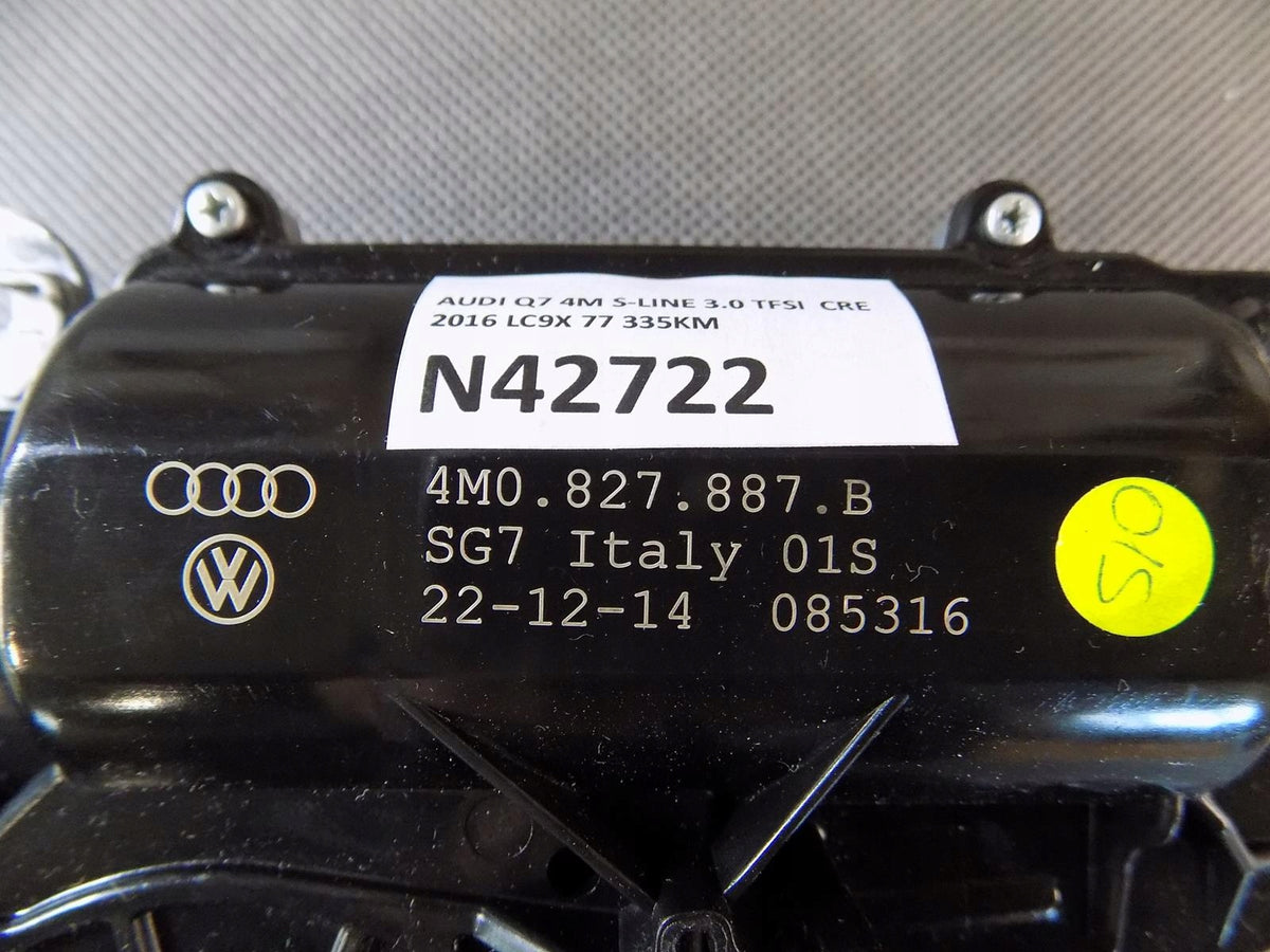 AUDI Q7 4M FLAP PULL REAR 4M0827887B