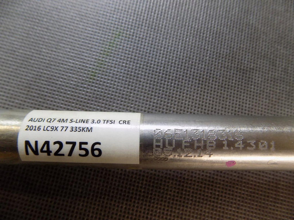 AUDI Q7 4M WATER LINE 06E131831G