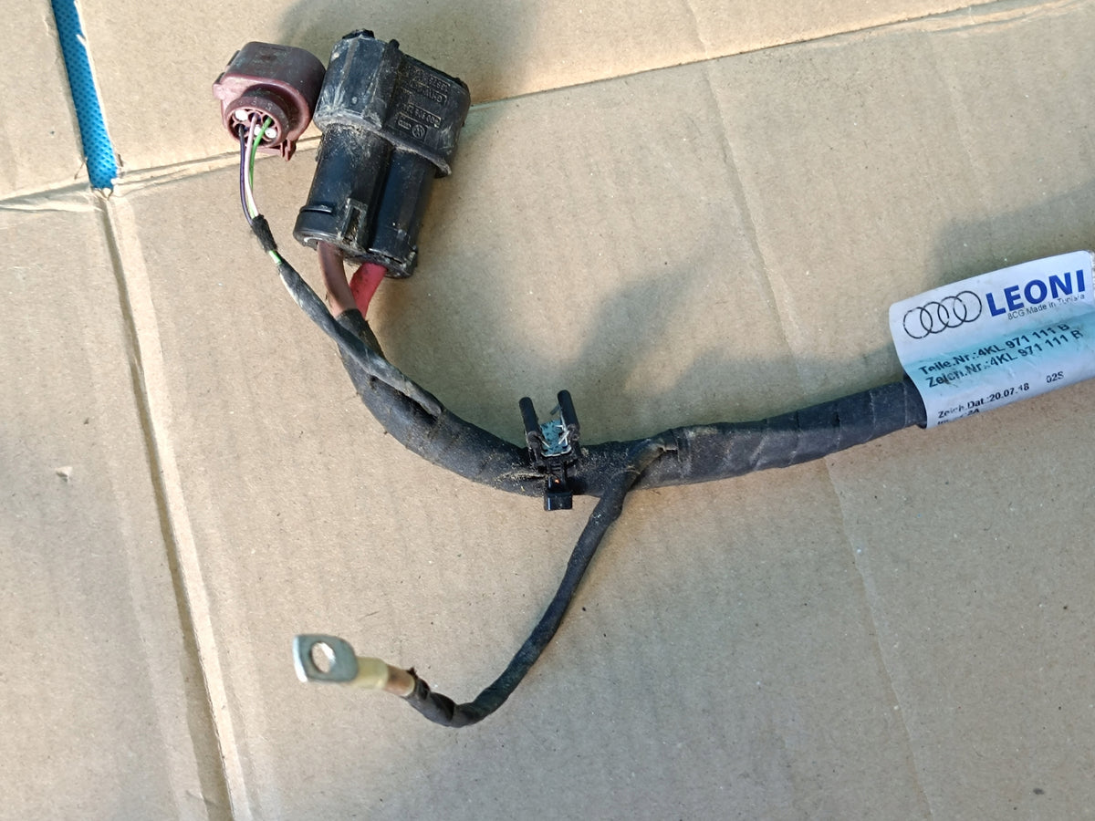 AUDI Q8 E-TRON 55 QUATTRO 2019 R STEERING GEAR HARNESS 4KL971111B