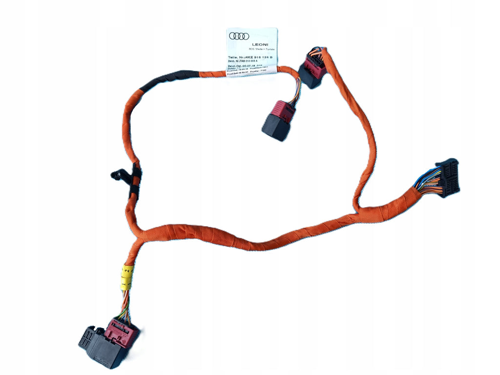 AUDI Q8 E-TRON 55 QUATTRO 300KW 19R HARNESS HIGH VOLT CABLE 4KE915124B