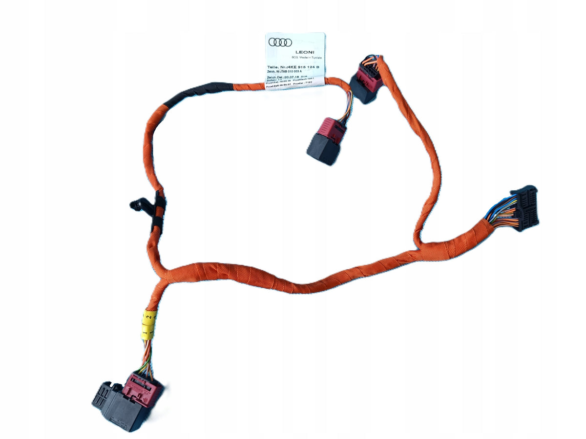 AUDI Q8 E-TRON 55 QUATTRO 300KW 19R HARNESS HIGH VOLT CABLE 4KE915124B