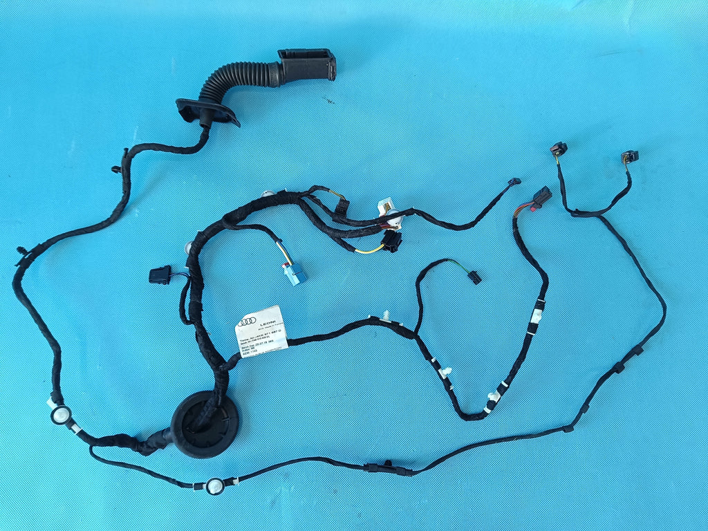 AUDI Q8 E-TRON 55 QUATTRO 300KW 2019 R DOOR HARNESS RIGHT REAR 4KE971687D