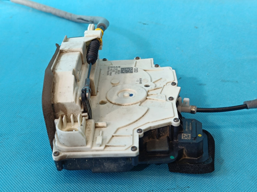 AUDI Q8 E-TRON 55 QUATTRO 300KW 2019 R DOOR LOCK LEFT FRONT 4K1837015J