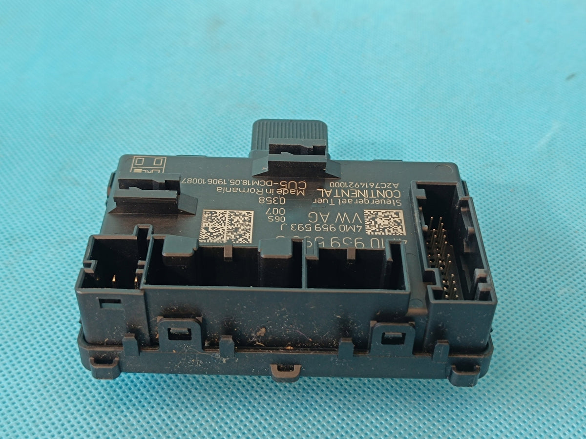 AUDI Q8 E-TRON 55 QUATTRO 300KW 2019 R DOOR MODULE LEFT FRONT 4M0959593J