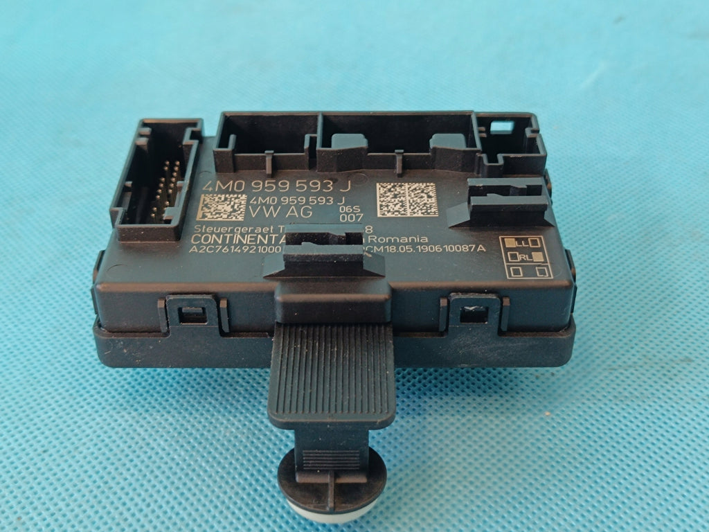 AUDI Q8 E-TRON 55 QUATTRO 300KW 2019 R DOOR MODULE LEFT FRONT 4M0959593J