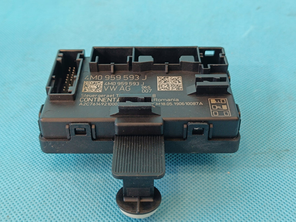 AUDI Q8 E-TRON 55 QUATTRO 300KW 2019 R DOOR MODULE LEFT FRONT 4M0959593J