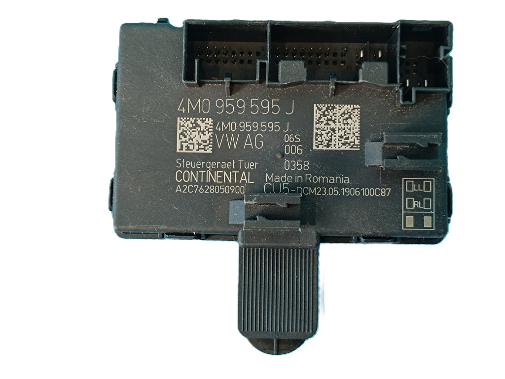 AUDI Q8 E-TRON 55 QUATTRO 300KW 2019 R DOOR MODULE RIGHT REAR 4M0959595J