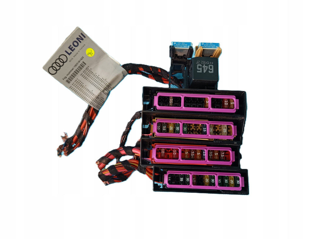 AUDI Q8 E-TRON 55 QUATTRO 300KW 2019 R FUSE BOX