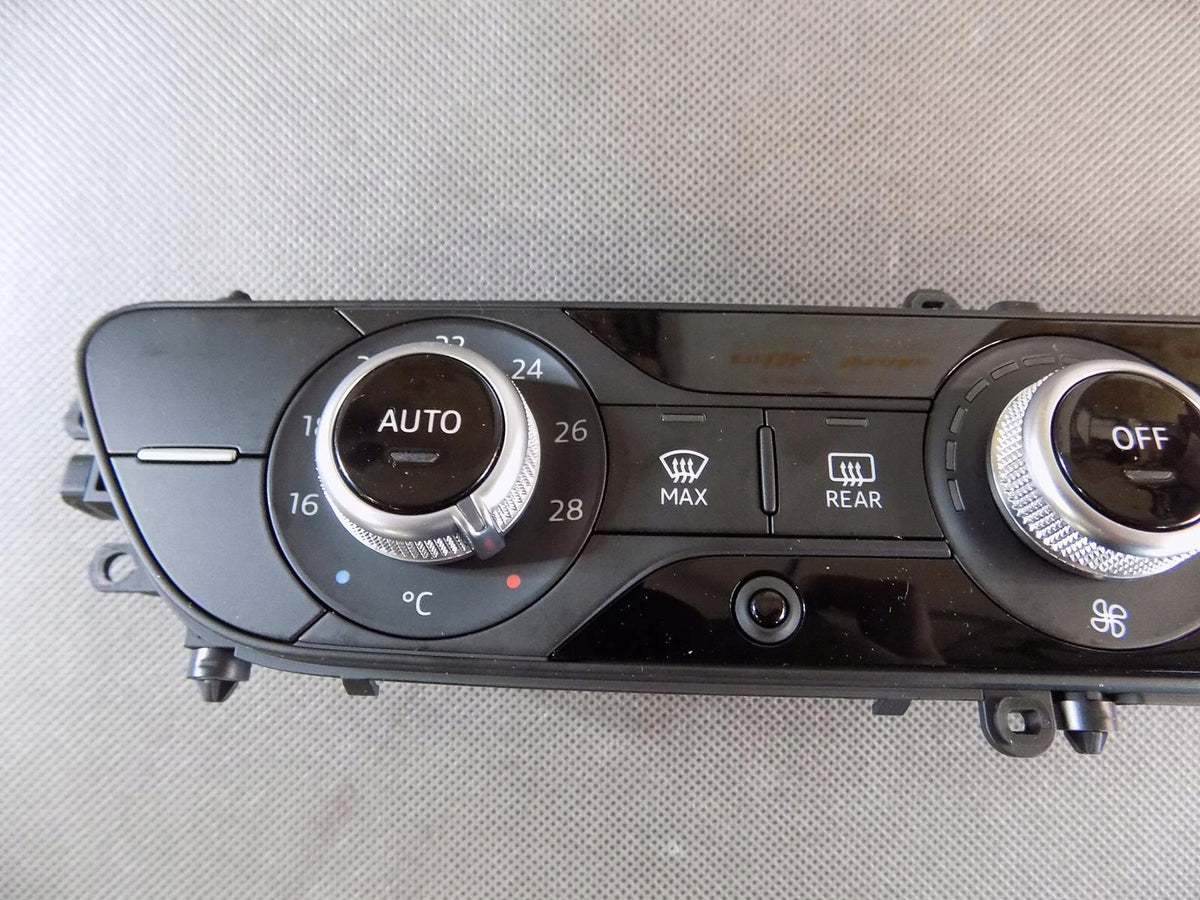 AUDI RS5 8W AIR CONDITIONING PANEL FRONT 8W0820043P