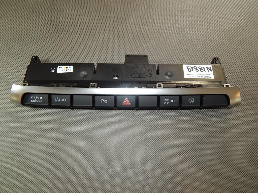 AUDI S3 8V PANEL SWITCHES DRIVE 8V0925301DS