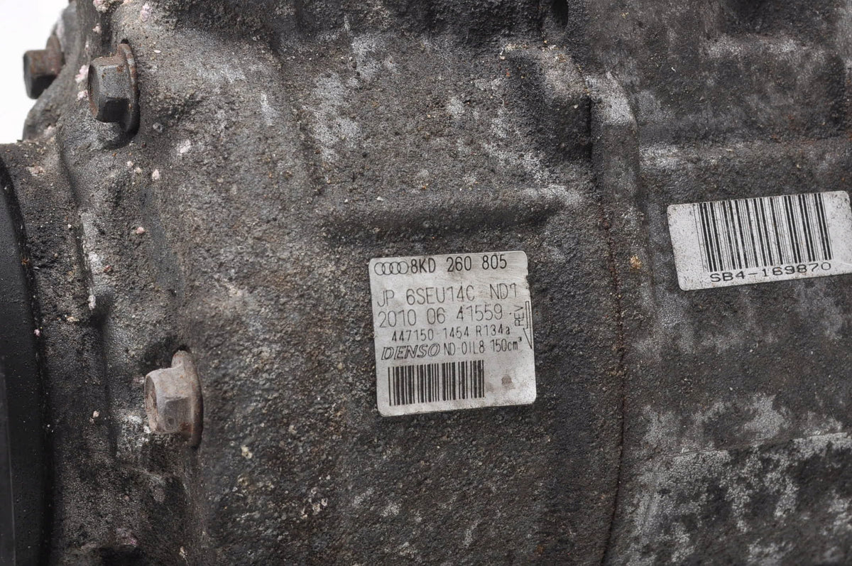 AUDI S4 B8 A4 B8 1.8 TFSI 160 KM AIR CONDITIONING COMPRESSOR 8K0260805