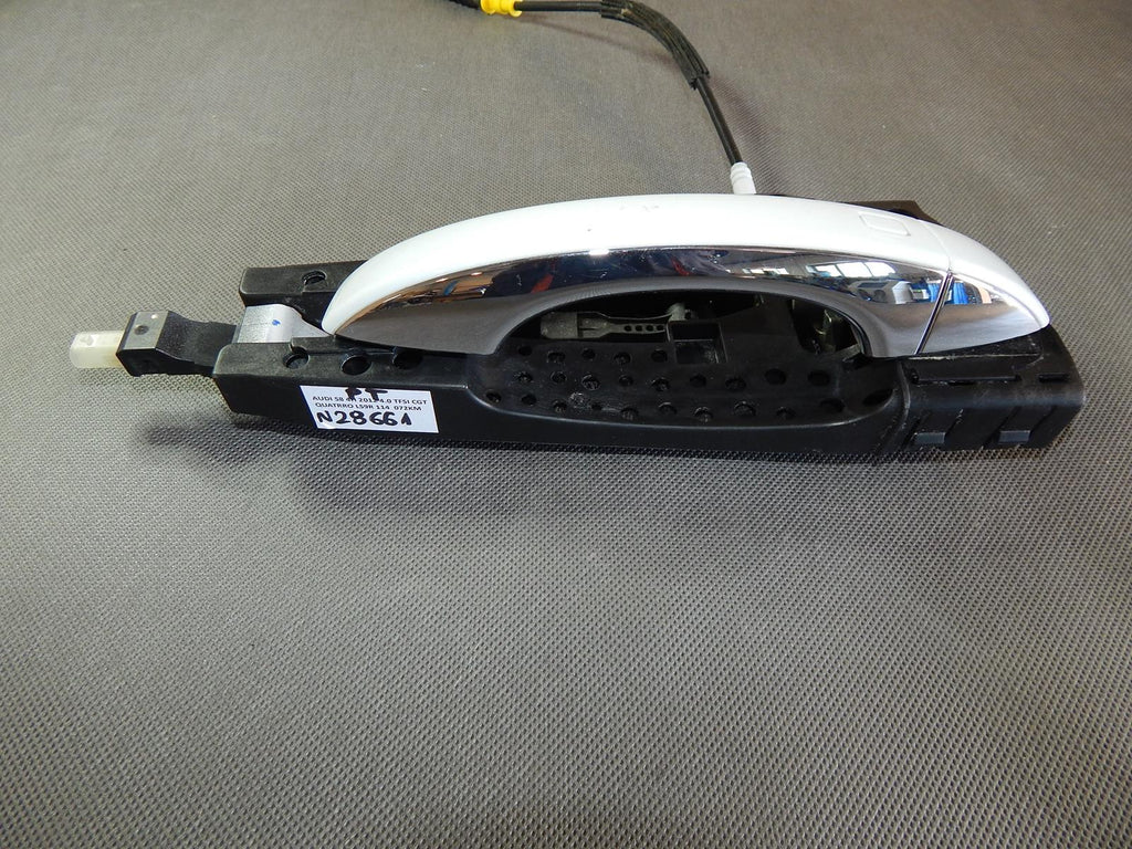 AUDI S8 A8 D4 HANDLE RIGHT REAR CHROME LS9R