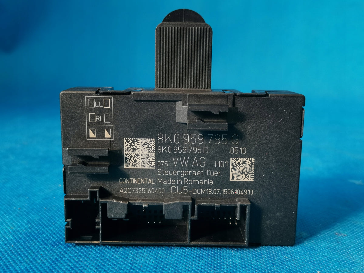 AUDI SQ5 Q5 8R LIFT 4X4 2016R DOOR CONTROLLER MODULE LEFT REAR 8K0959795G