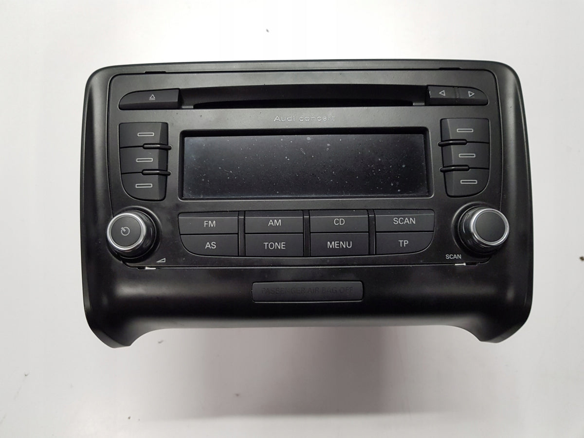 AUDI TT 8J RADIO CD AUDI CONCERT 2DIN 8J0035186J