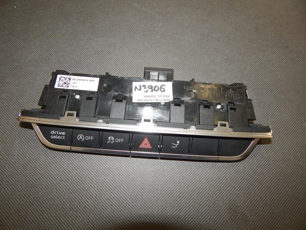 AUDI TT 8S PANEL EMERGENCY LIGHTS 8S1925301A