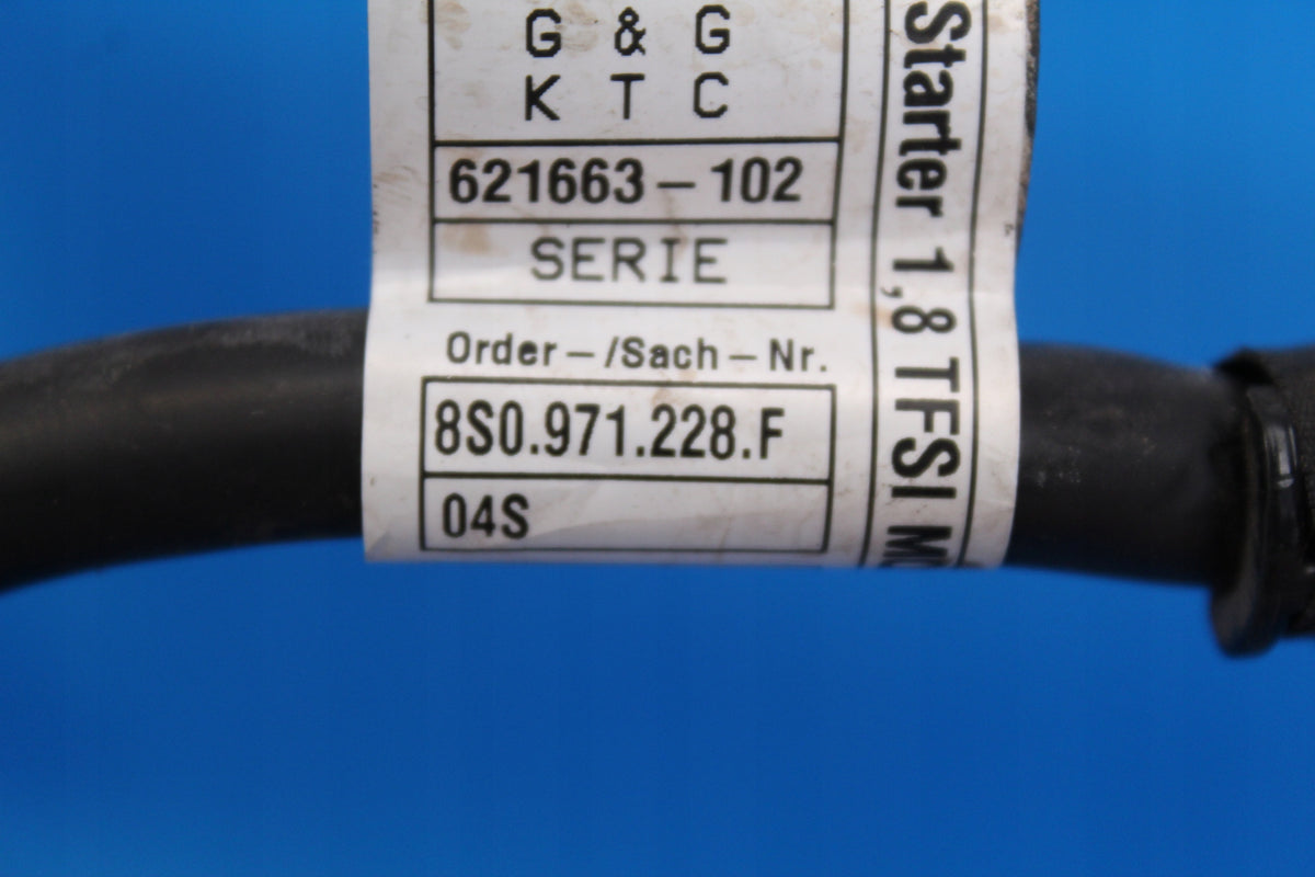 AUDI TT 8S STARTER CABLE 8S0971228F 2017R 8S0971228F