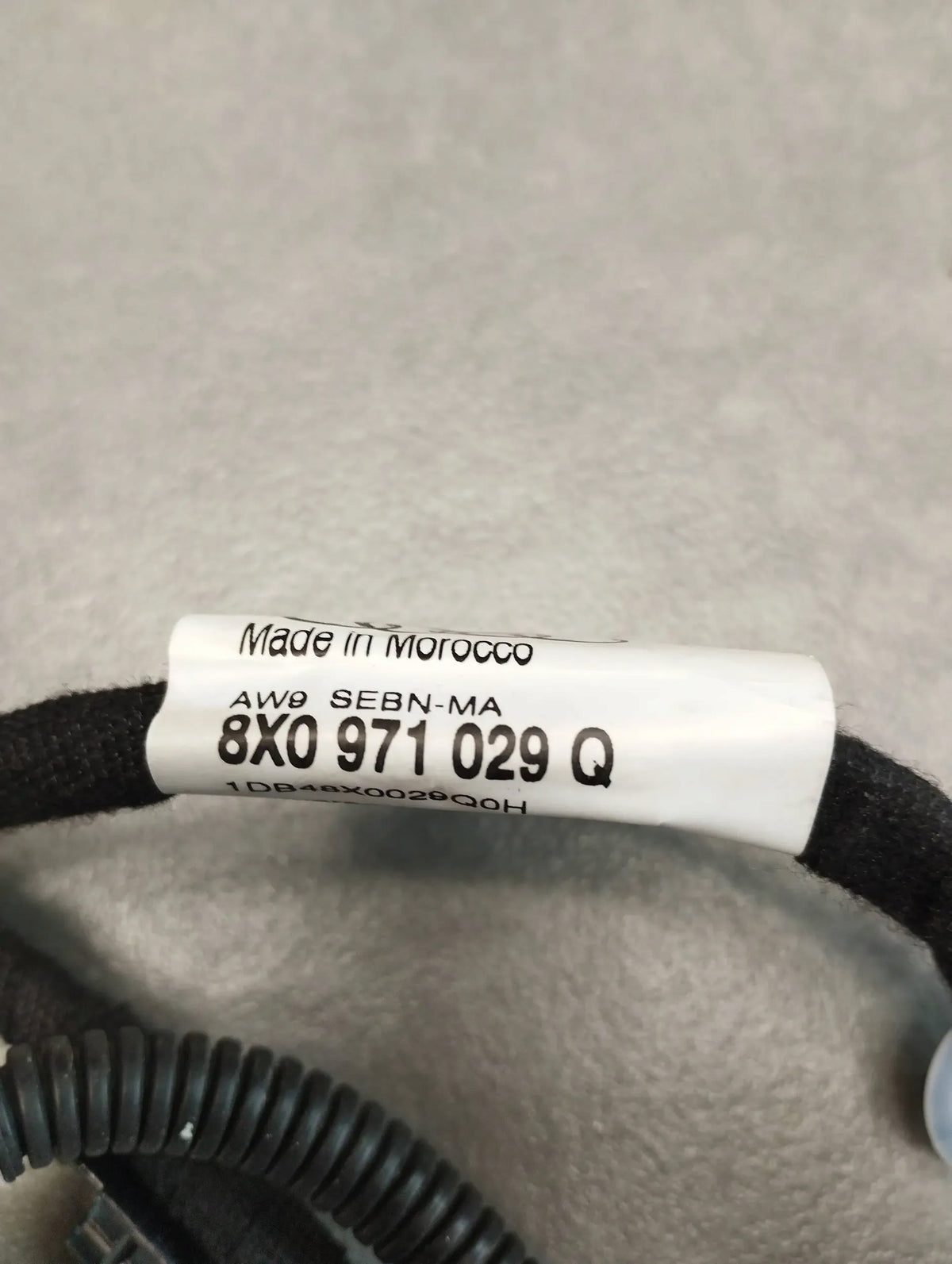 Audi A1 8X DOOR HARNESS LEFT 8X0971029Q