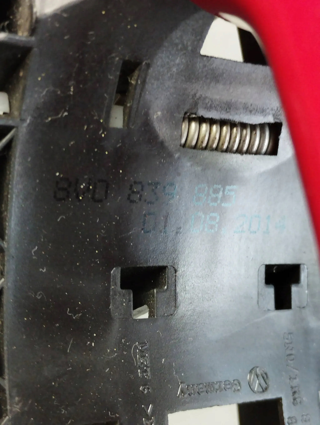 Audi A3 8V DOOR HANDLE LEFT TYL LZ3M