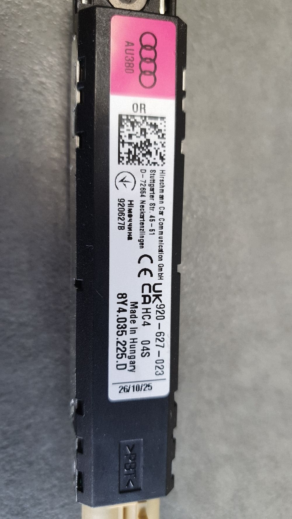 Audi A3 8Y 8Y4035225D Antenna Amplifier