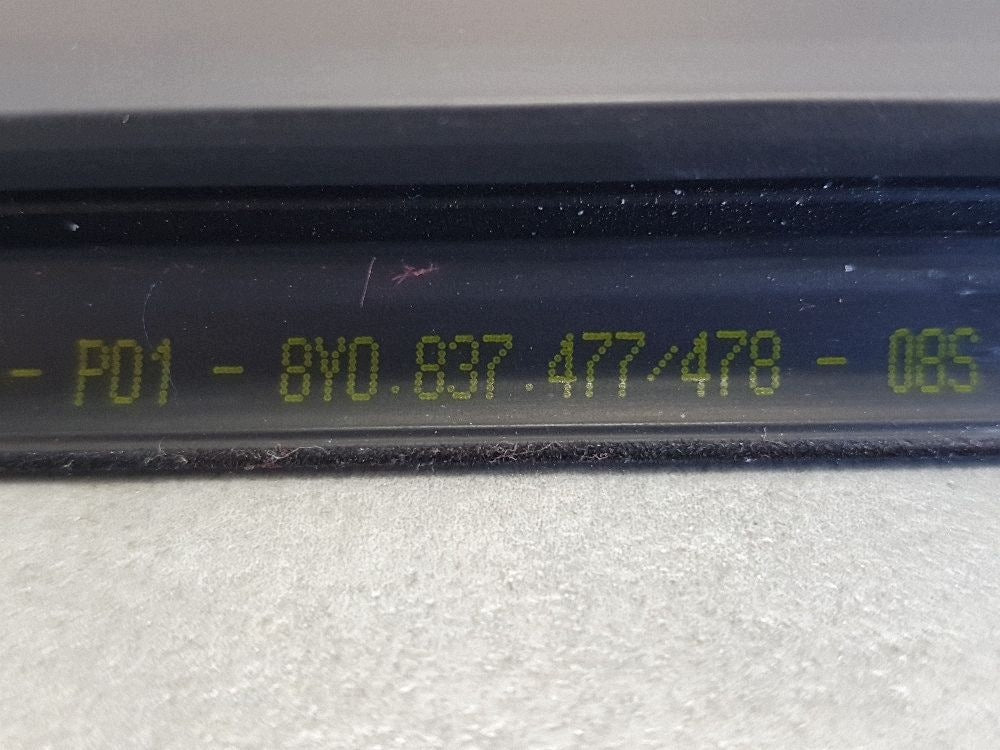 Audi A3 8Y Door Scraper Seal Right Front 8Y0837477