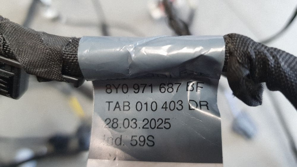 Audi A3 8Y Door harness left rear 8Y0971687BF