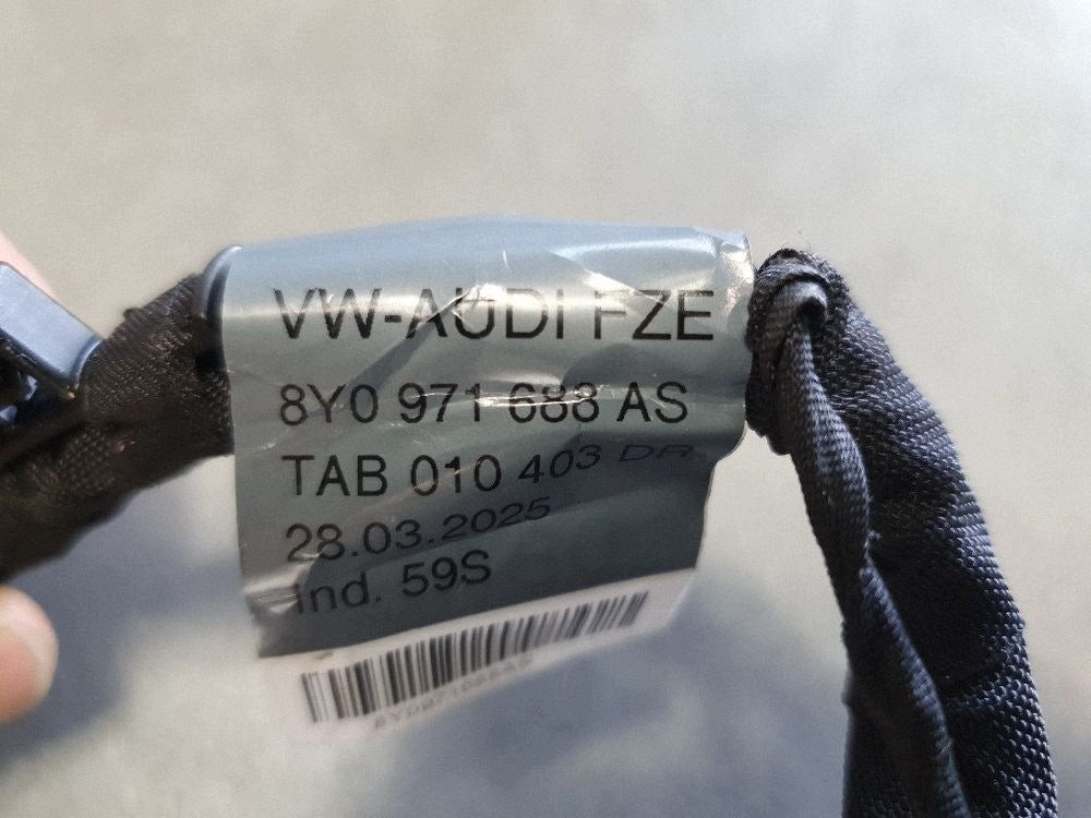 Audi A3 8Y Door harness right rear 8Y0971688AS