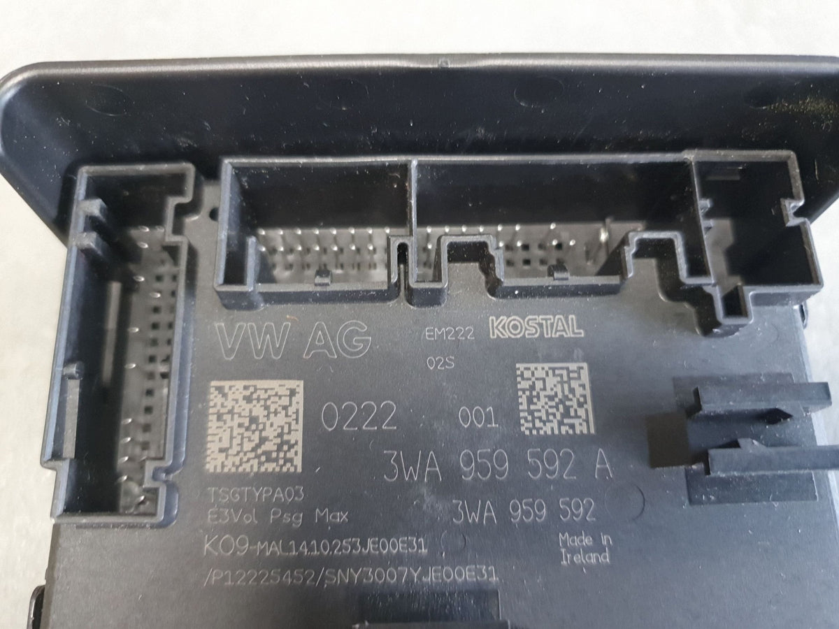Audi A3 8Y Door module front 3WA959592A