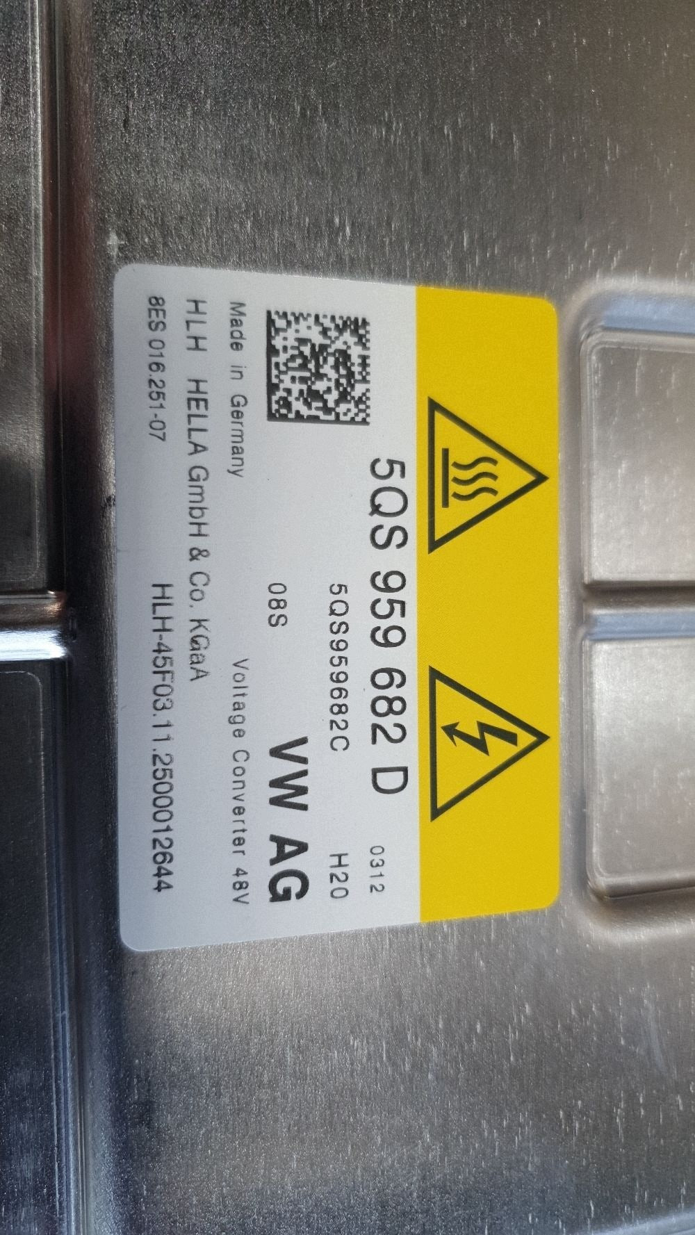 Audi A3 8Y Inverter/Voltage Converter 5QS959682D