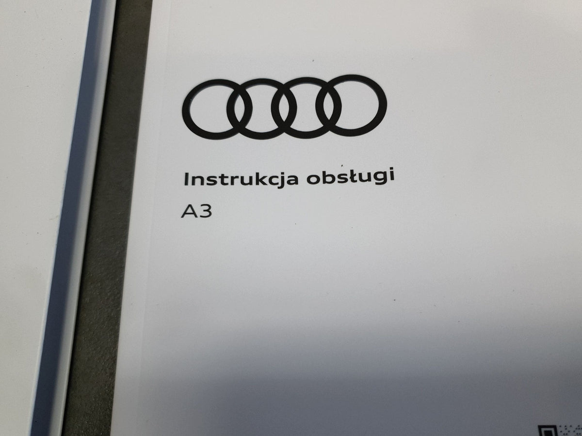 Audi A3 8Y User manual pl 8Y1012711AH