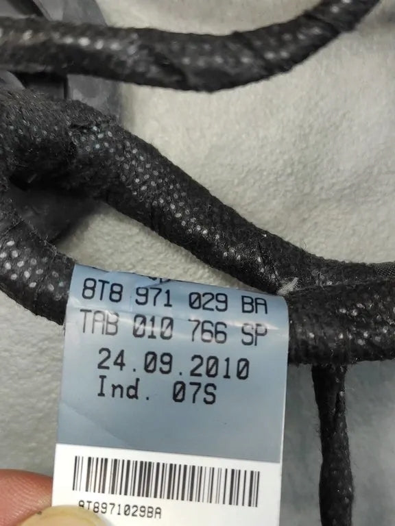 Audi A5 8T DOOR HARNESS LEFT FRONT 8T8971029BA