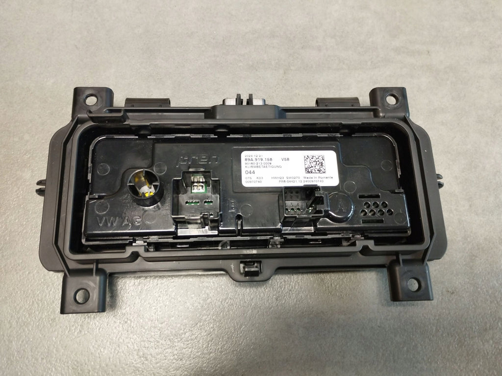 Audi A5 B10 Air conditioning panel rear 89A919158