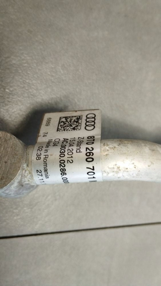 Audi A5 Sportback 8TA Air conditioning cable 8T0260701M