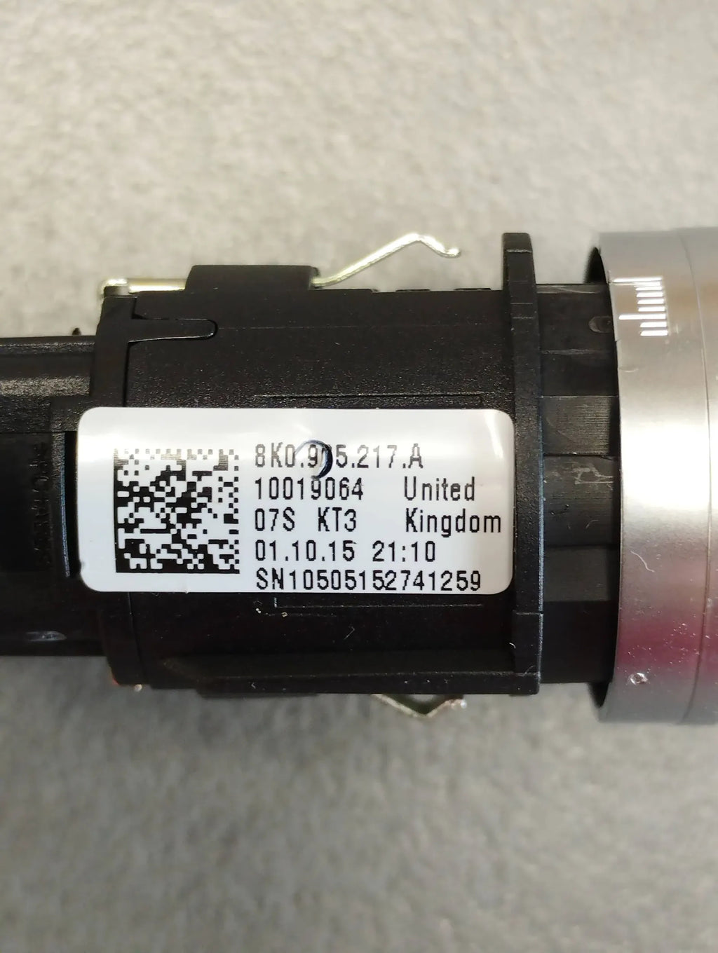 Audi A5 Sportback 8TA BUTTON START STOP 8K0905217A
