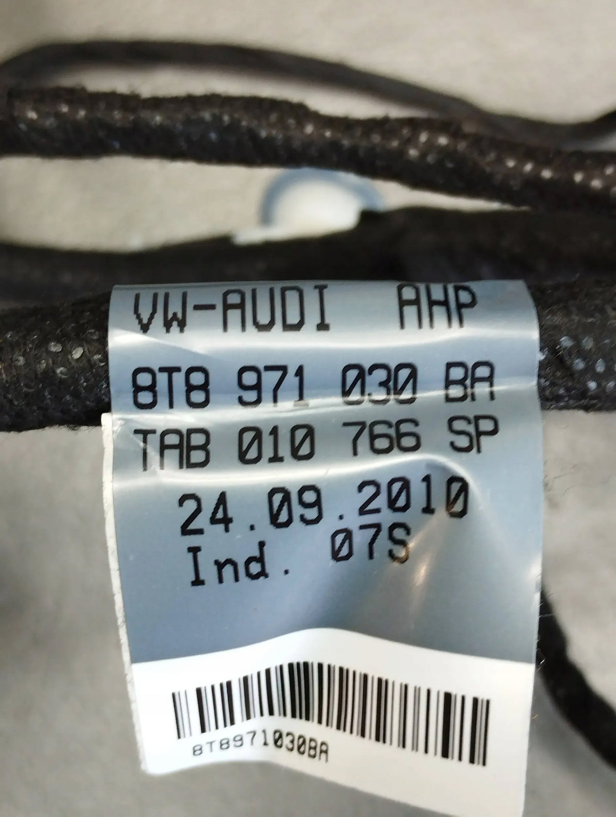 Audi A5 Sportback 8TA DOOR HARNESS RIGHT FRONT 8T8971030BA