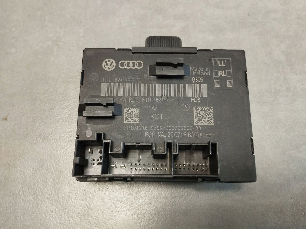 Audi A5 Sportback 8TA DOOR MODULE LEFT REAR 8T0959795Q