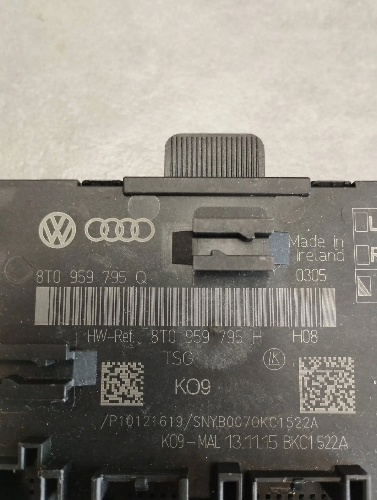Audi A5 Sportback 8TA DOOR MODULE RIGHT REAR 8T0959795Q