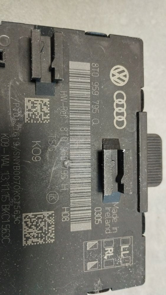Audi A5 Sportback 8TA DOOR MODULE RIGHT REAR 8T0959795Q